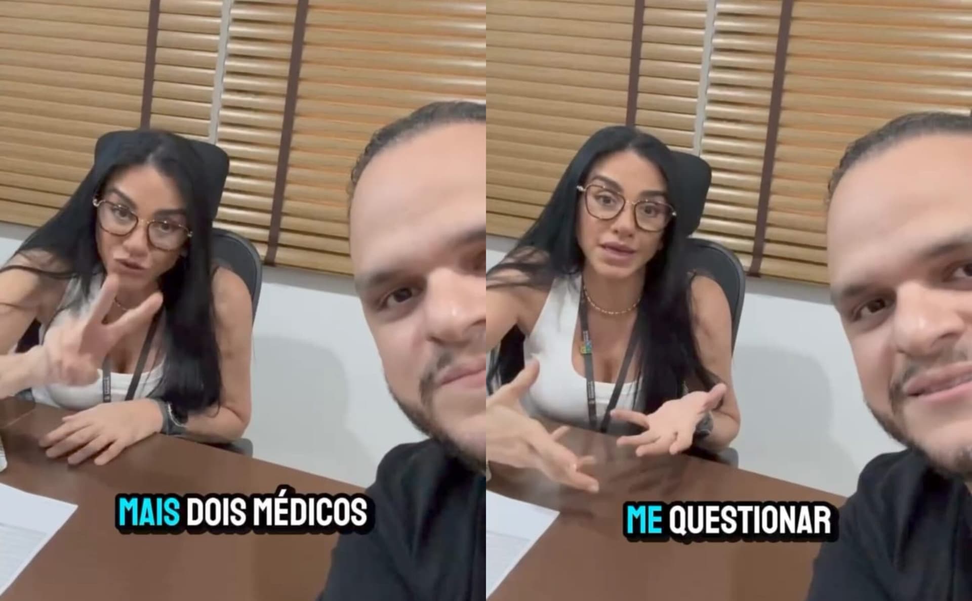 Aldenor Lima, ao lado de Shádia Fraxe, anuncia a convocação de mais dois veterinários