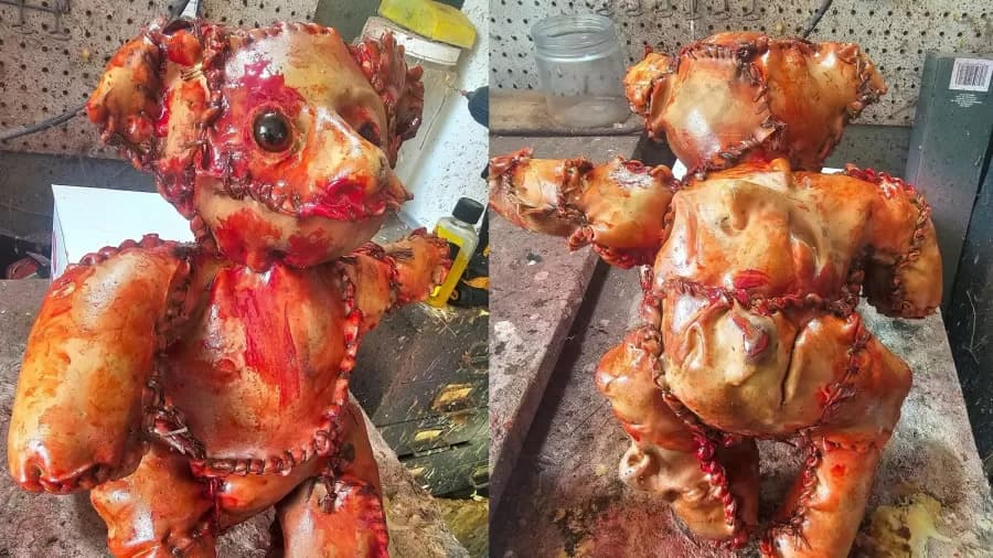 Ursinho feito com “pele humana” é descoberto nos EUA e polícia é mobilizada