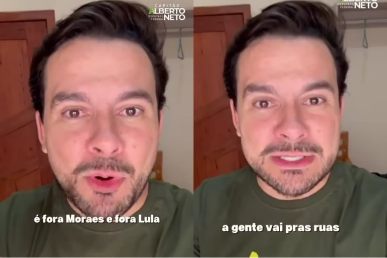 Alberto Neto convoca apoiadores para “levantar” e ir às ruas neste domingo em Manaus: “É fora Moraes e fora Lula”