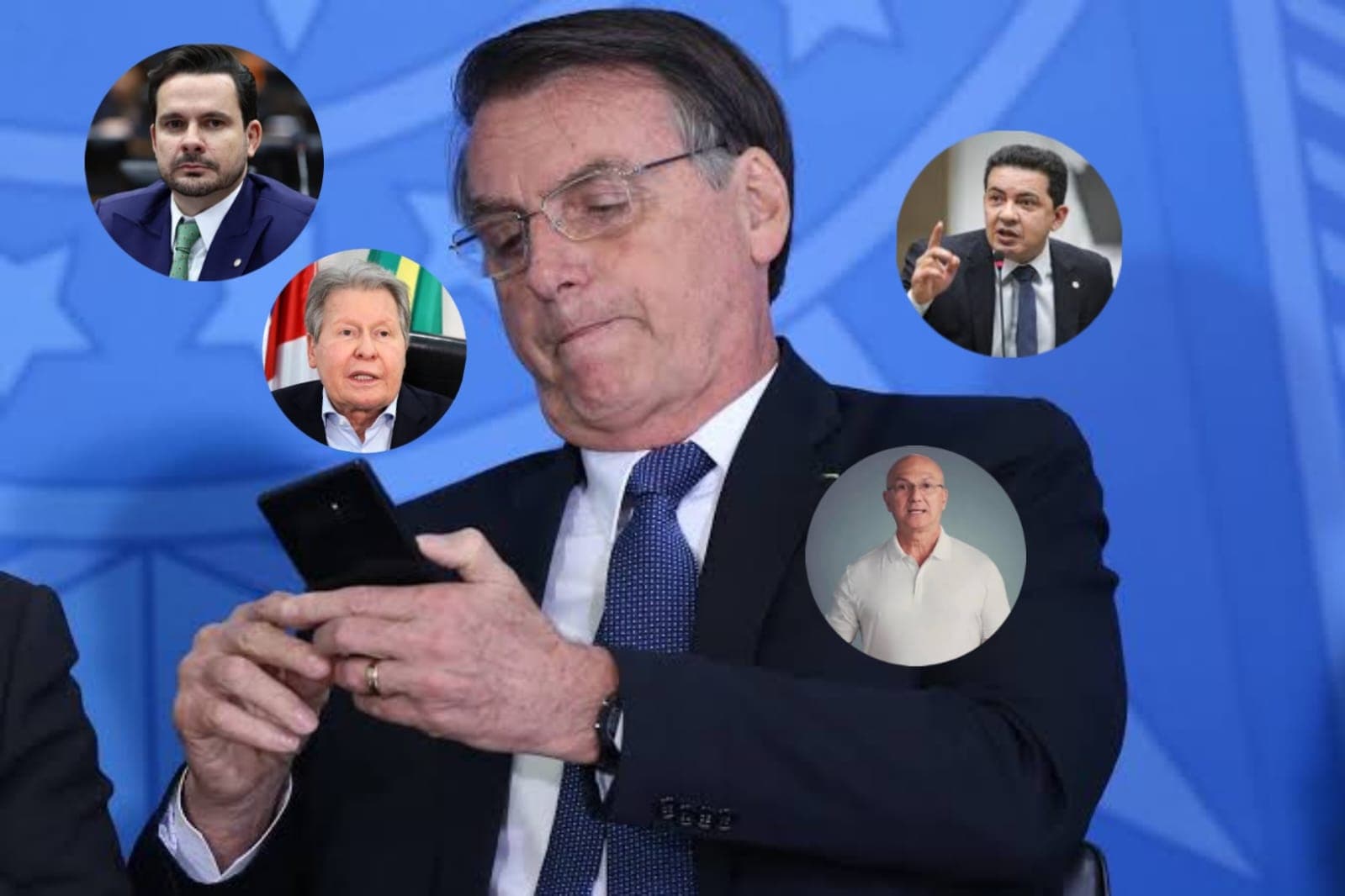 De Alberto Neto a Menezes, veja para quem Bolsonaro enviava mensagem no Amazonas, conforme relatório da PF