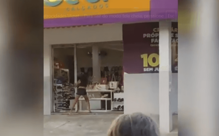 Briga de rua termina com homem esfaqueado e prisão de jovem de 18 anos