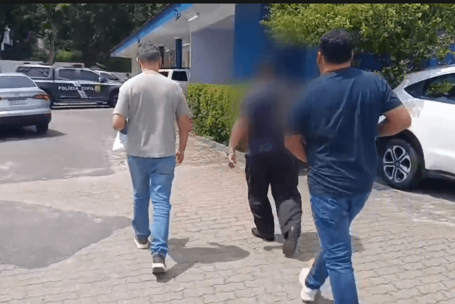 Padrasto é preso suspeito de estuprar enteada de 9 anos em Manaus; vídeo