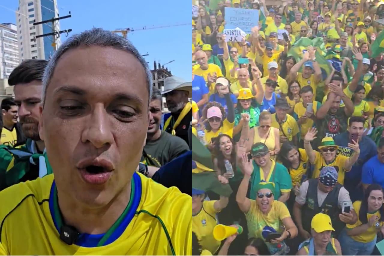 Gustavo Gayer mostra manifestação do 7 de Setembro em Goiânia e manda recado a Bolsonaro: “Não deu certo, deu foi ótimo”