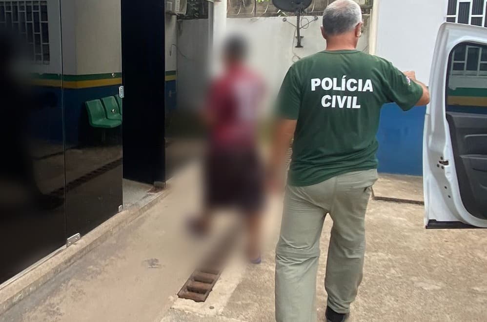 Marido agride esposa com fio de alta tensão e é preso em Nova Olinda do Norte