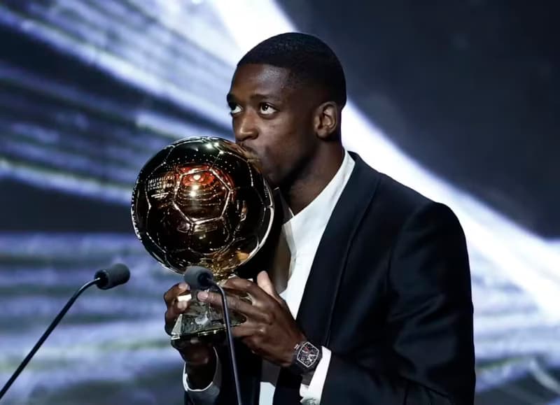 Dembélé ganha a Bola de Ouro de 2025 e faz história