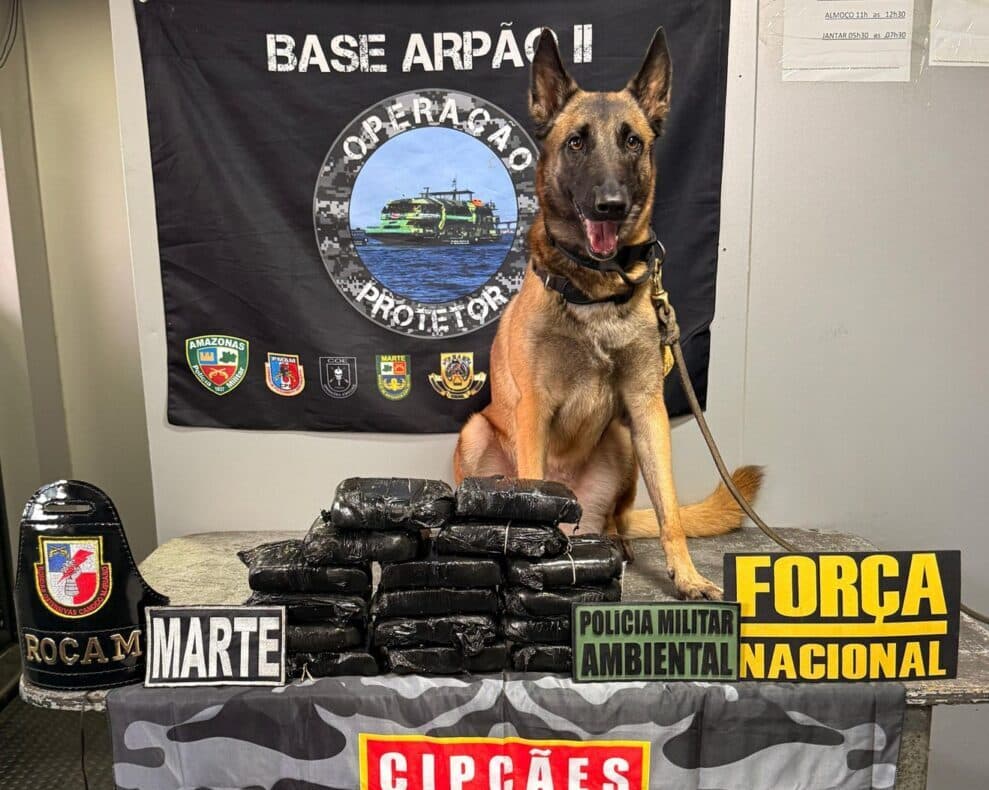 Polícia apreende drogas avaliadas em R$ 500 mil escondidos em forro de barco em Coari