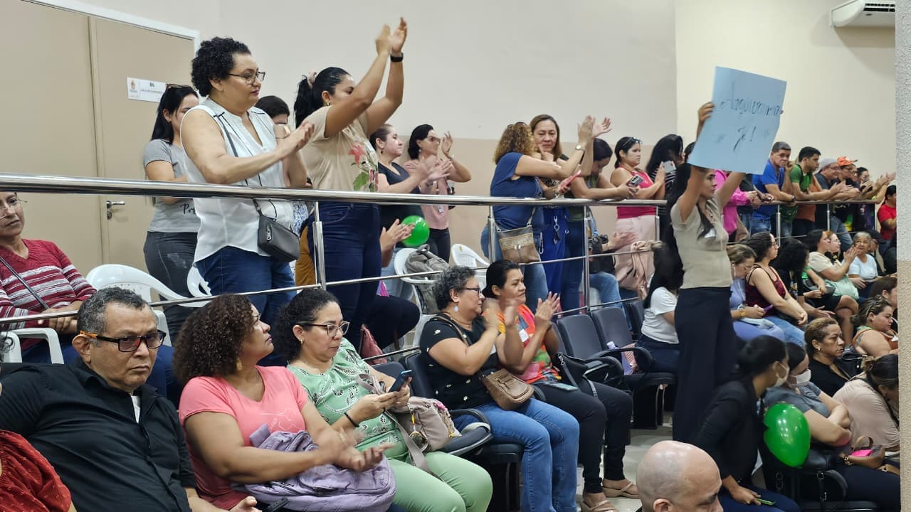 Na CMM, audiência sobre Reforma da Previdência fica tensa e quase é suspensa