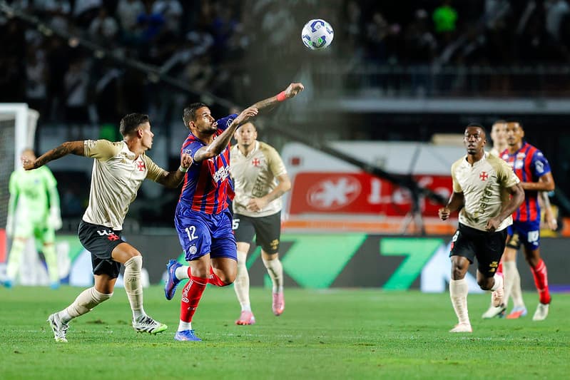 Vasco vence o Bahia de virada e ganha fôlego no Brasileirão