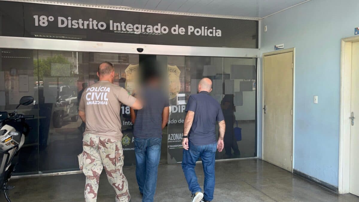 Vizinho é preso ao tentar estuprar jovem em Manaus; vídeo