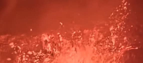 VÍDEO IMPRESSIONANTE! Erupção de vulcão expele lava no Havaí