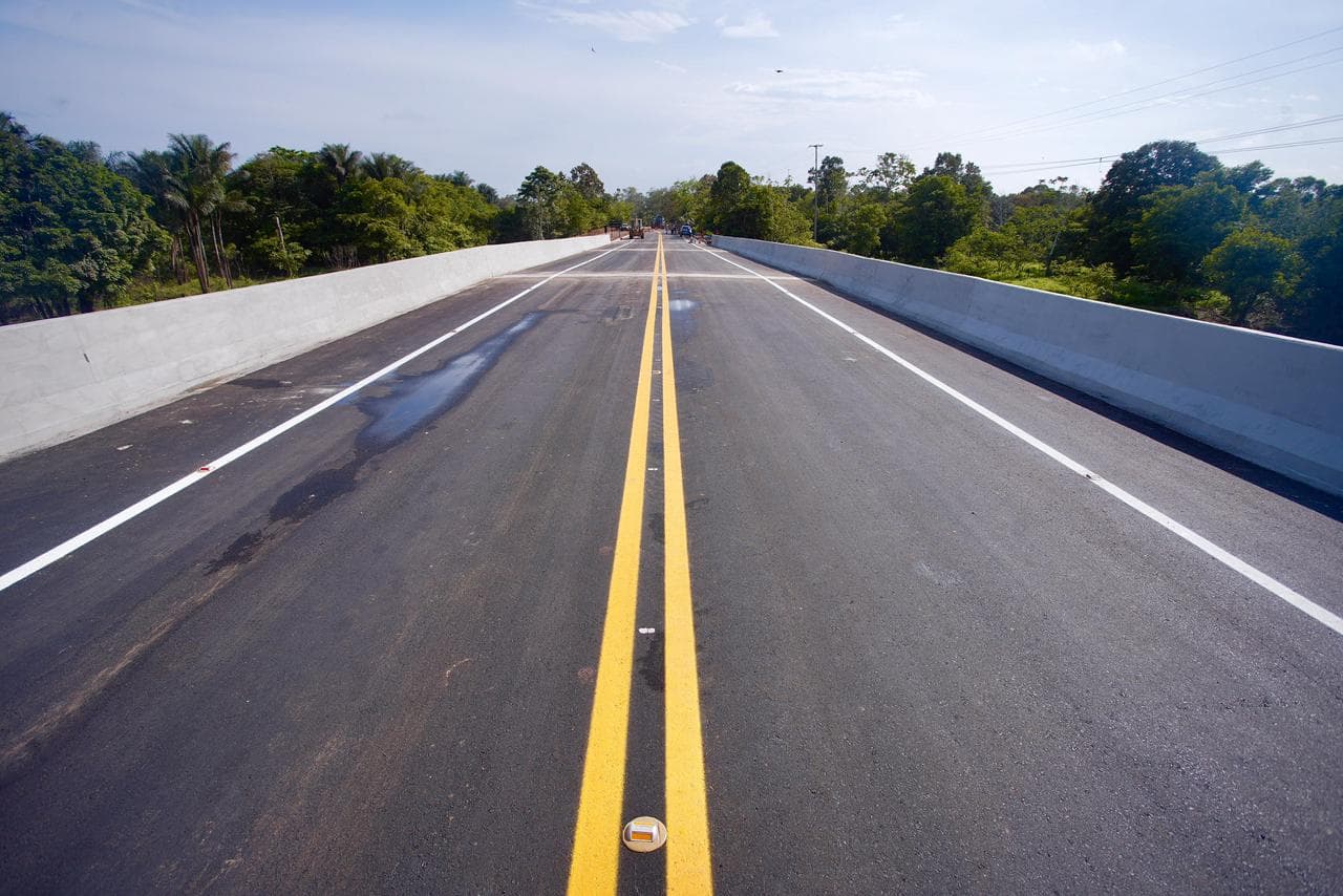 Ponte sobre o rio Curuçá, na BR-319, será liberada para tráfego