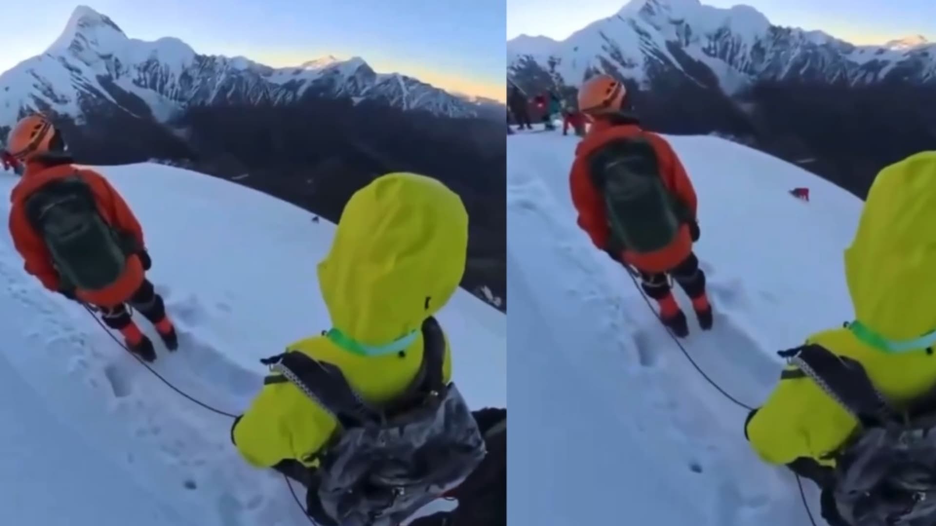 VÍDEO IMPRESSIONANTE! Alpinista morre após fazer selfie na beira de montanha no China