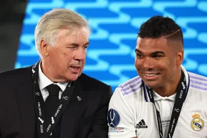 Ancelotti faz elogios a Casemiro após suspensão em jogo contra Bolívia: “Não existe no Brasil”