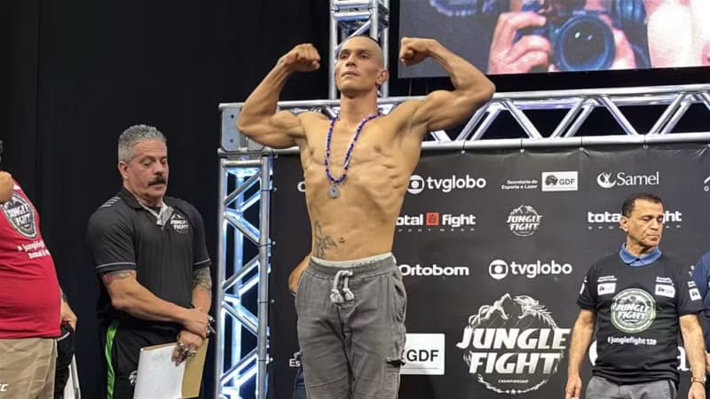 Arcângelo Anjo intensifica os treinos para a luta decisiva no Jungle Fight