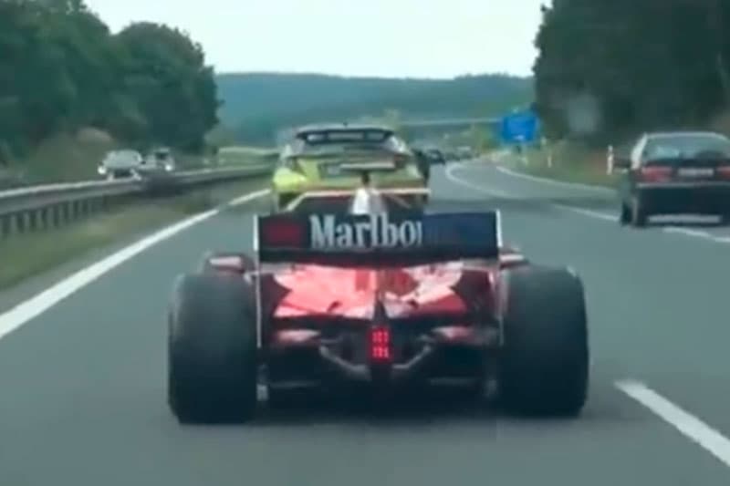 Motorista é preso por dirigir carro semelhante a “Ferrari de Fórmula 1” em rodovia