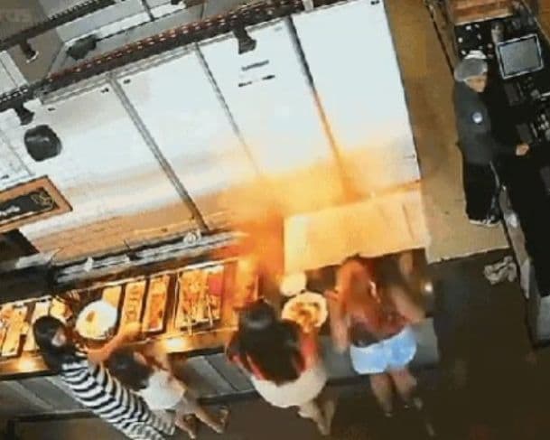 Acidente em restaurante de BH deixa cliente com queimaduras graves