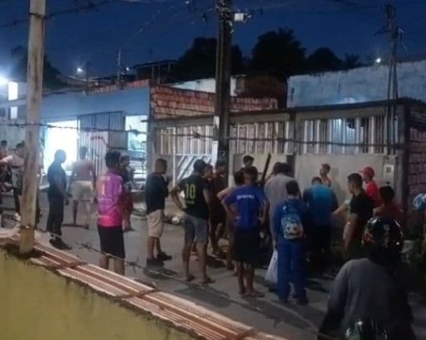 Imagens fortes: homem é espancado após suposta tentativa de roubo no Monte das Oliveiras