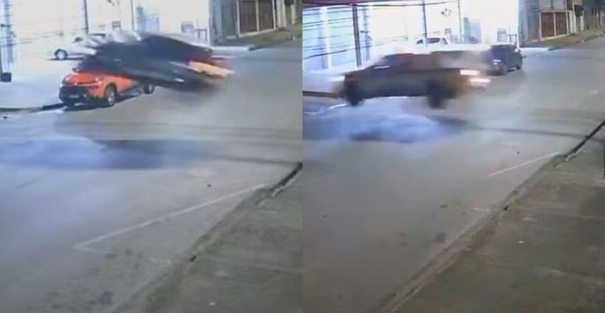 Velozes e Furiosos: veja momento em que carro e viatura “voam” durante perseguição