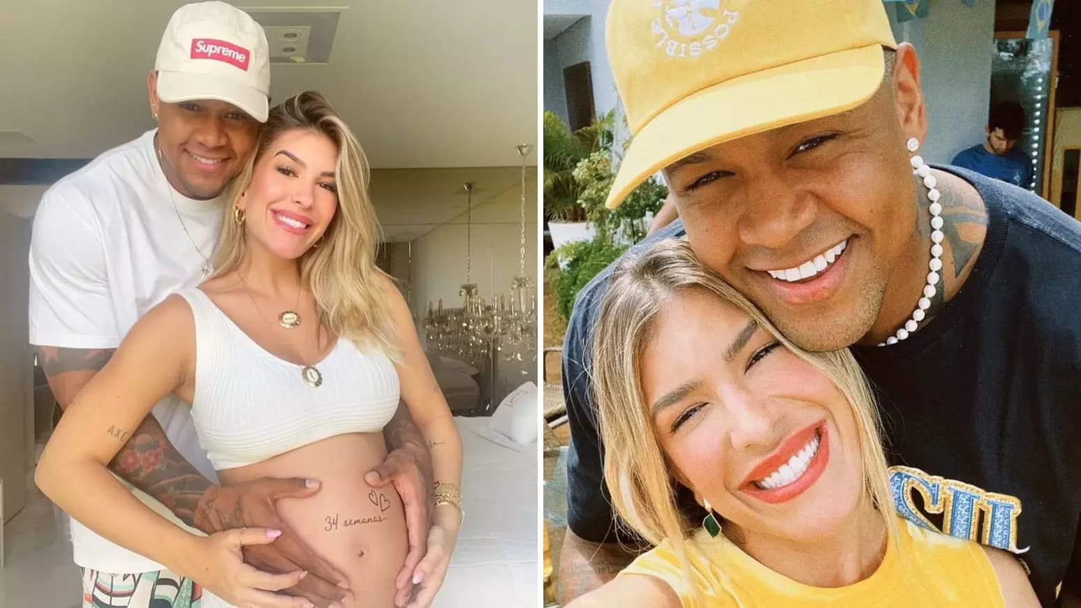 Léo Santana e Lore Improta anunciam gravidez do 2º filho: “Agora somos quatro”