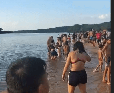 Bebê de 7 meses teve dedo arrancado durante ataque de piranhas em balneário no Amazonas