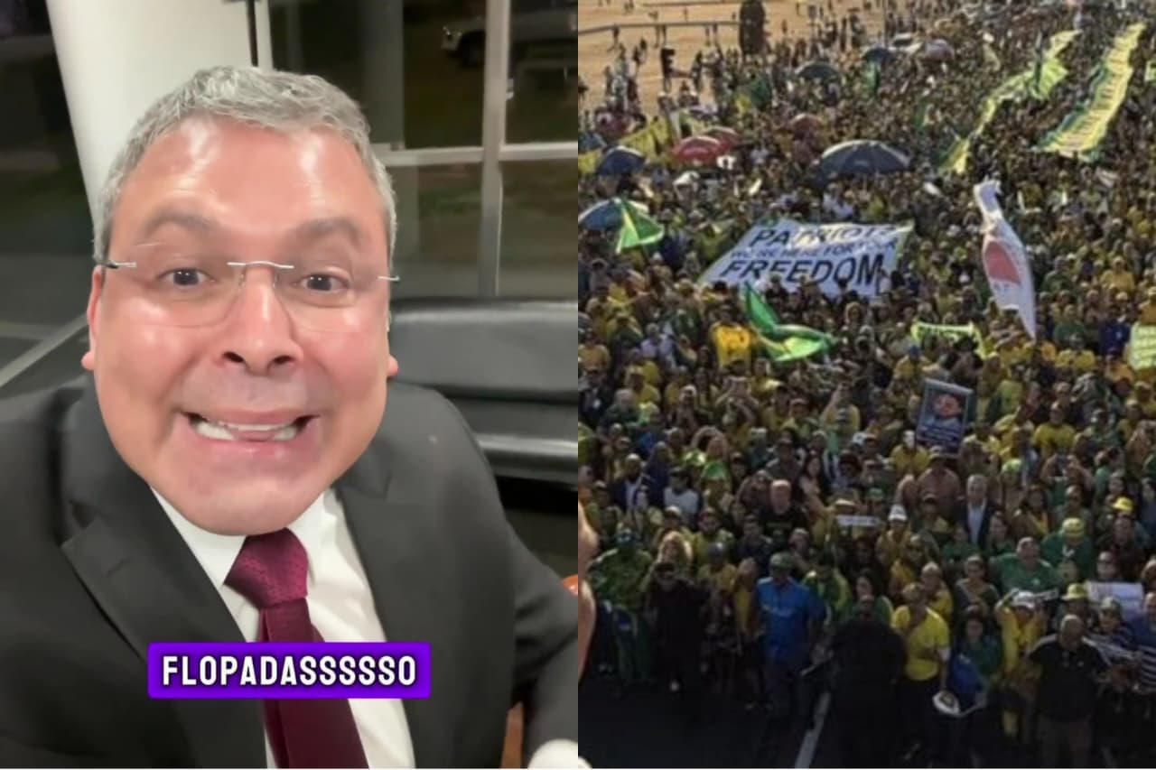 “Flopou a caminhada da anistia dos Bolsonaros”, ironiza Lindbergh Farias