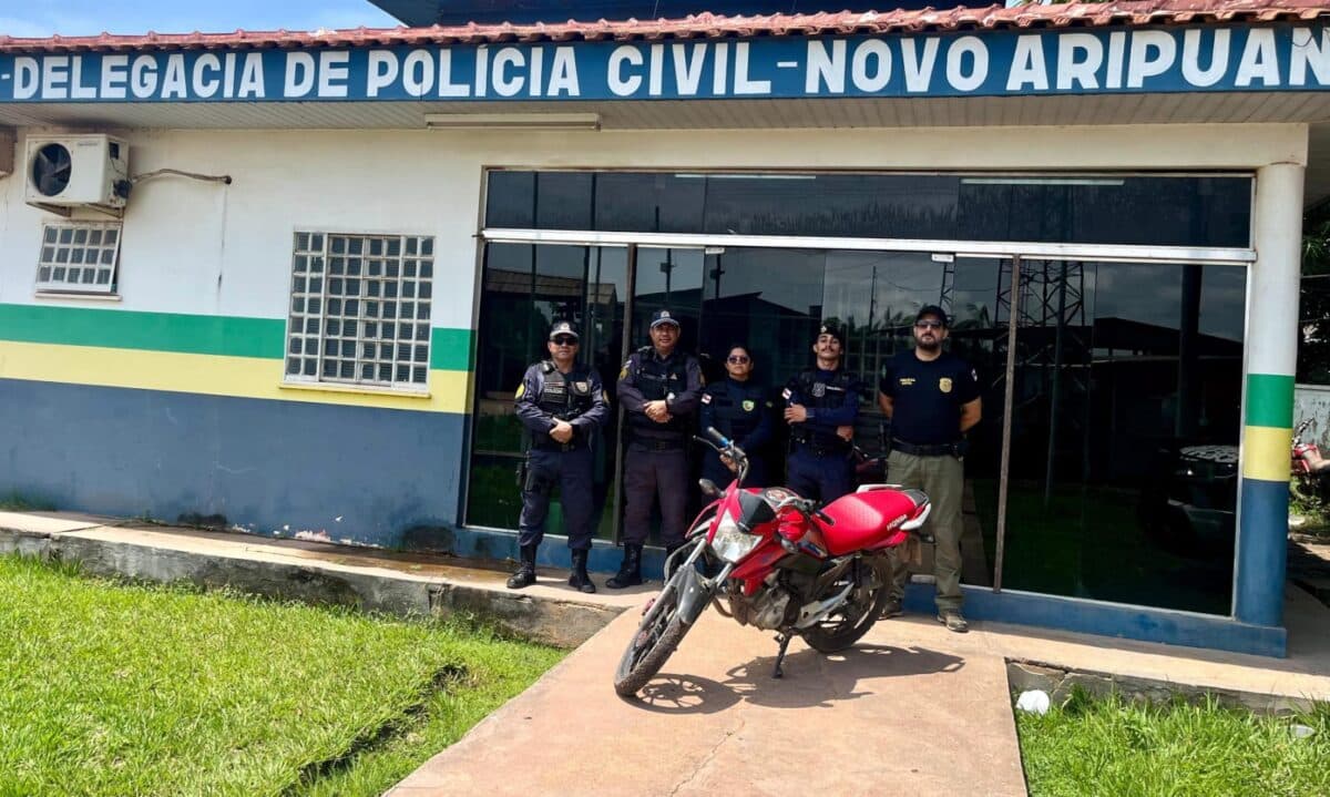 Quatro homens são presos com motos roubadas no Amazonas