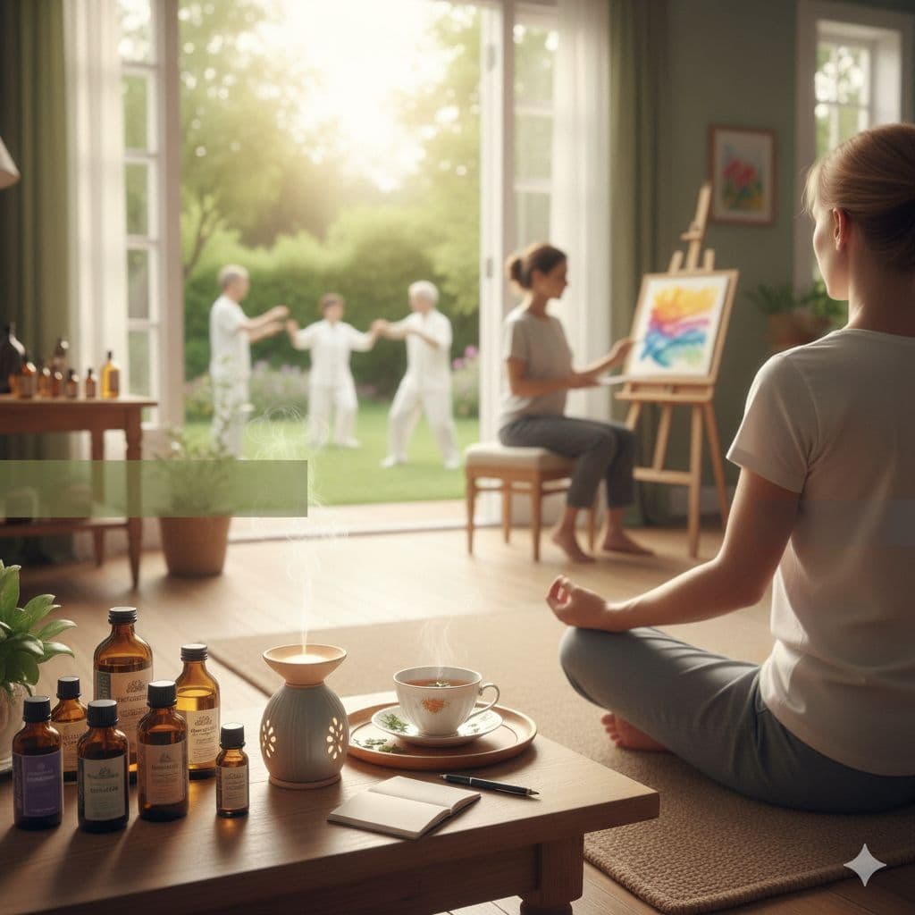 Terapias alternativas: caminhos para reduzir ansiedade e melhorar o bem-estar