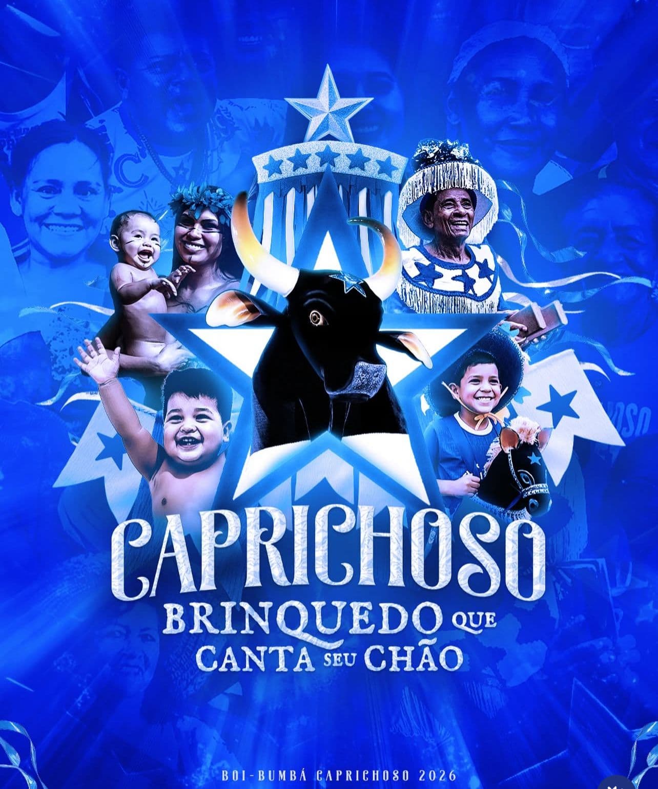 Caprichoso anuncia tema para o Festival de Parintins 2026: “Brinquedo que canta seu chão”