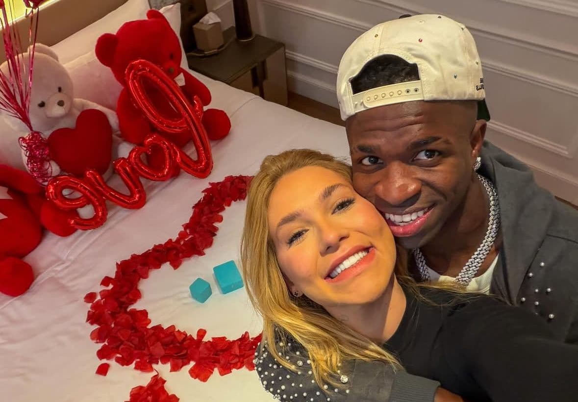 NAMORANDO! Virgínia e Vinícius Júnior assumem romance