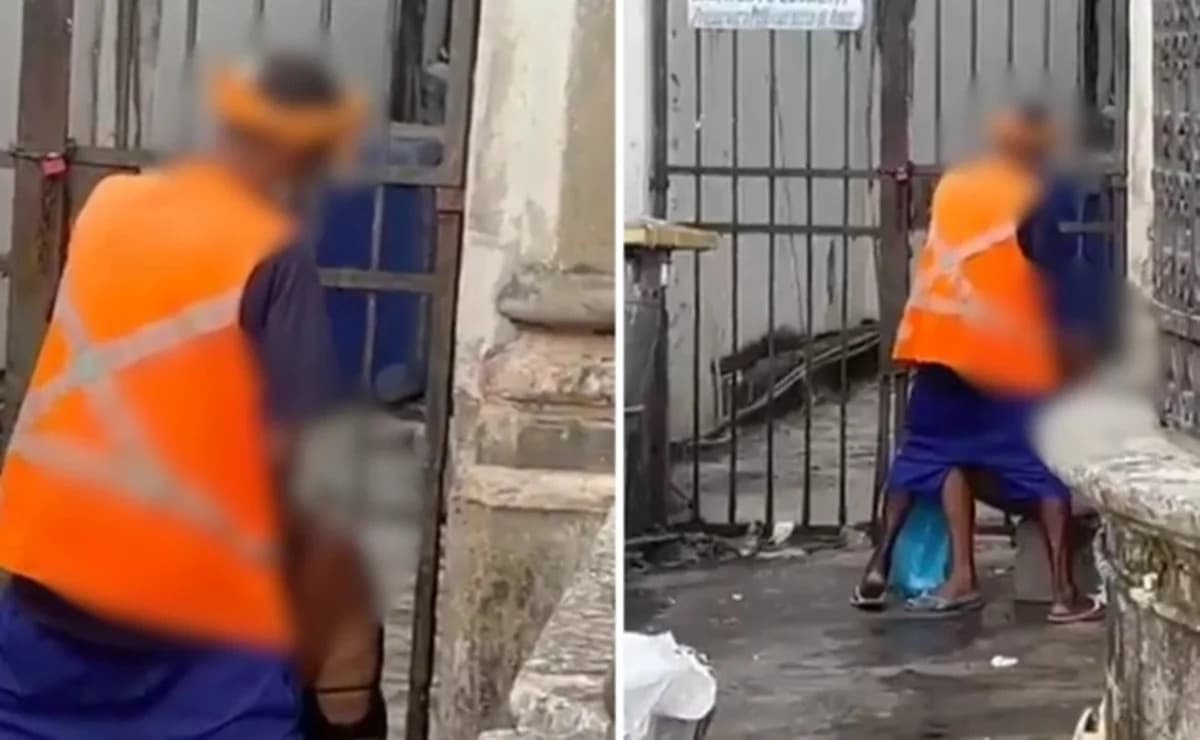 VÍDEO +18: Casal é flagrado fazendo sexo em praça no Pelourinho, em Salvador