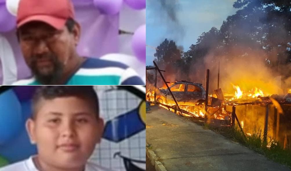 Avô e neto de 12 anos morrem carbonizados durante incêndio em Manacapuru