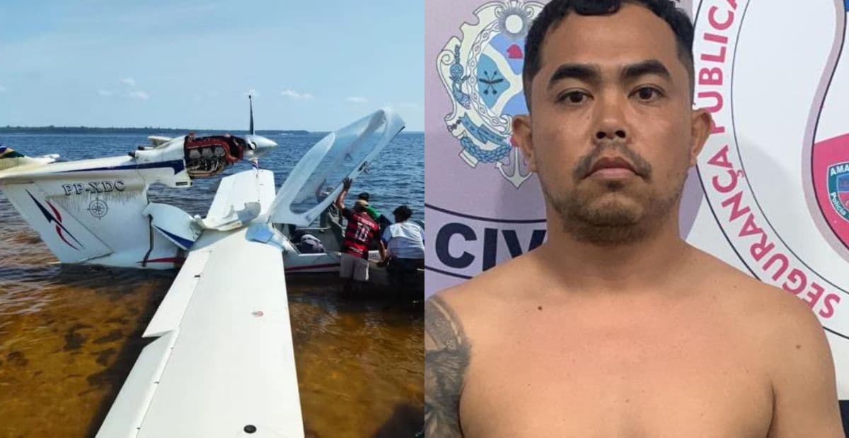 Piloto de avião que caiu no AM já havia sido preso em 2024 por tráfico de drogas