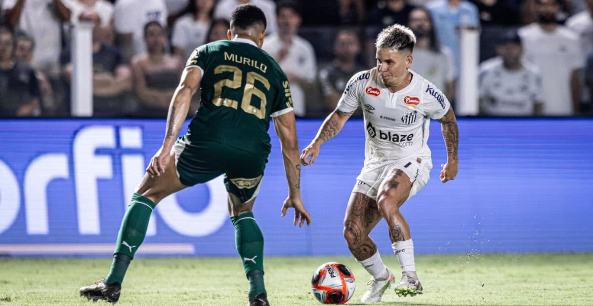 CBF marca clássico atrasado entre Santos x Palmeiras para novembro