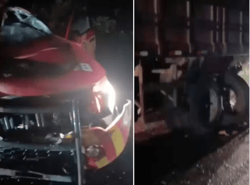 Soldado do Corpo de Bombeiros morre ao bater viatura em carreta na BR-319