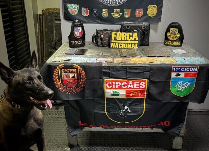 Traficantes são presas com cocaína escondida em bolsas no Amazonas