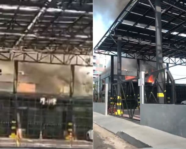 Incêndio atinge restaurante no bairro Parque 10