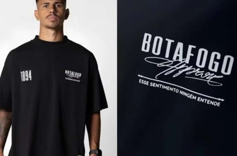 ‘Ningém’: Botafogo lança camisa com erro ortográfico e esgota estoque