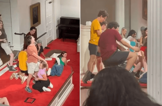 Faculdade dos EUA vira alvo de críticas por encenação sexual em evento estudantil