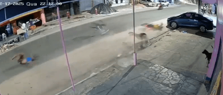 Racha ilegal de motocicletas termina com morte de ciclista em Belém