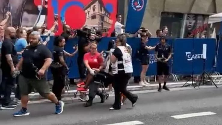 Vencedora da São Silvestre desmaia após cruzar linha de chegada