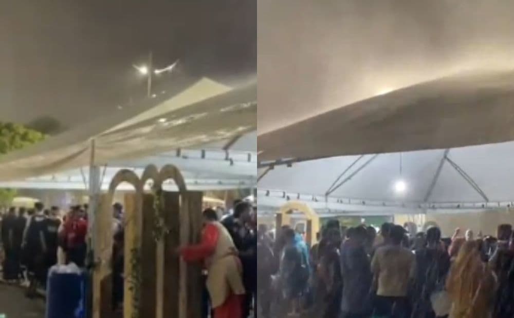 Prefeitura de Manaus cancela espetáculo “Um Sonho de Natal” na Ponta Negra por causa do temporal