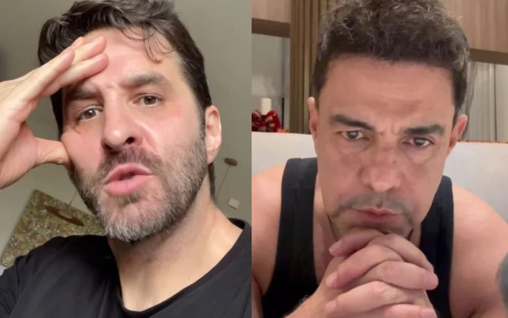 “Traiu a ex-mulher e brigou com os filhos”: Rafinha Bastos ironiza discurso de Zezé Di Camargo