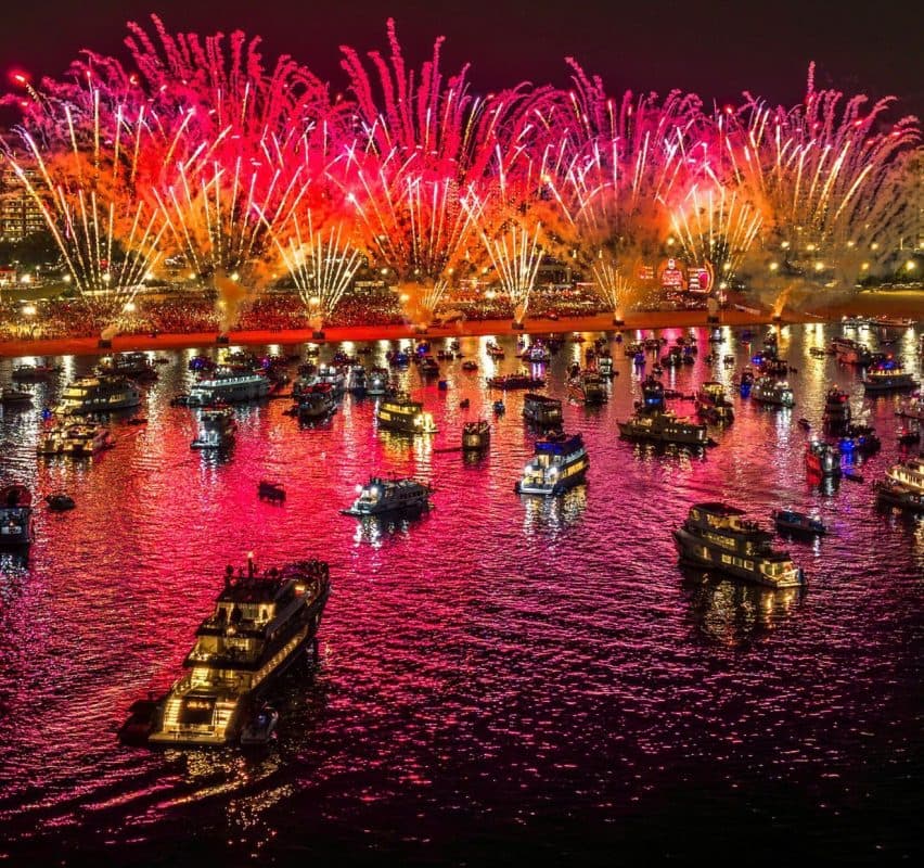 Revéillon atraiu 278 mil pessoas durante festas em três pontos de Manaus