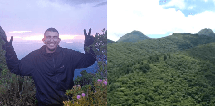 Jovem desaparecido no Pico Paraná é encontrado após quatro dias