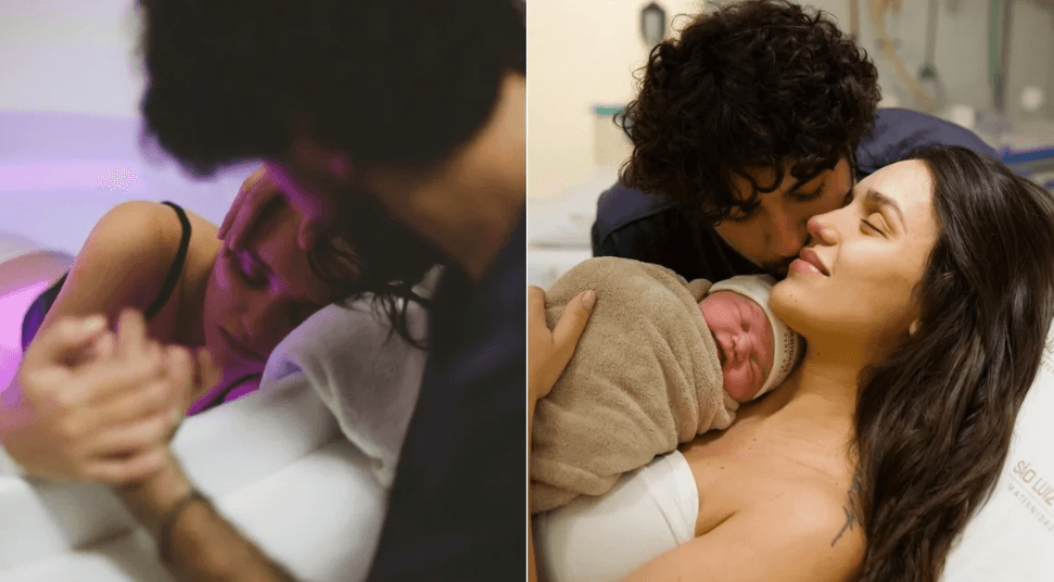 Rafa Kalimann e Nattan celebram nascimento da primeira filha, Zuza