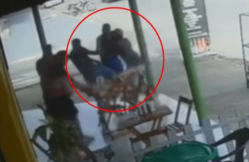 Homem agride a companheira e é espancado em Goiânia