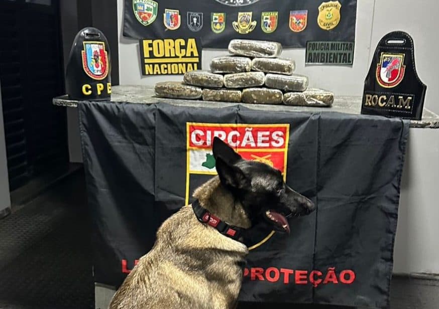 Drogas avaliadas em R$ 240 mil são apreendidas em barco no Amazonas