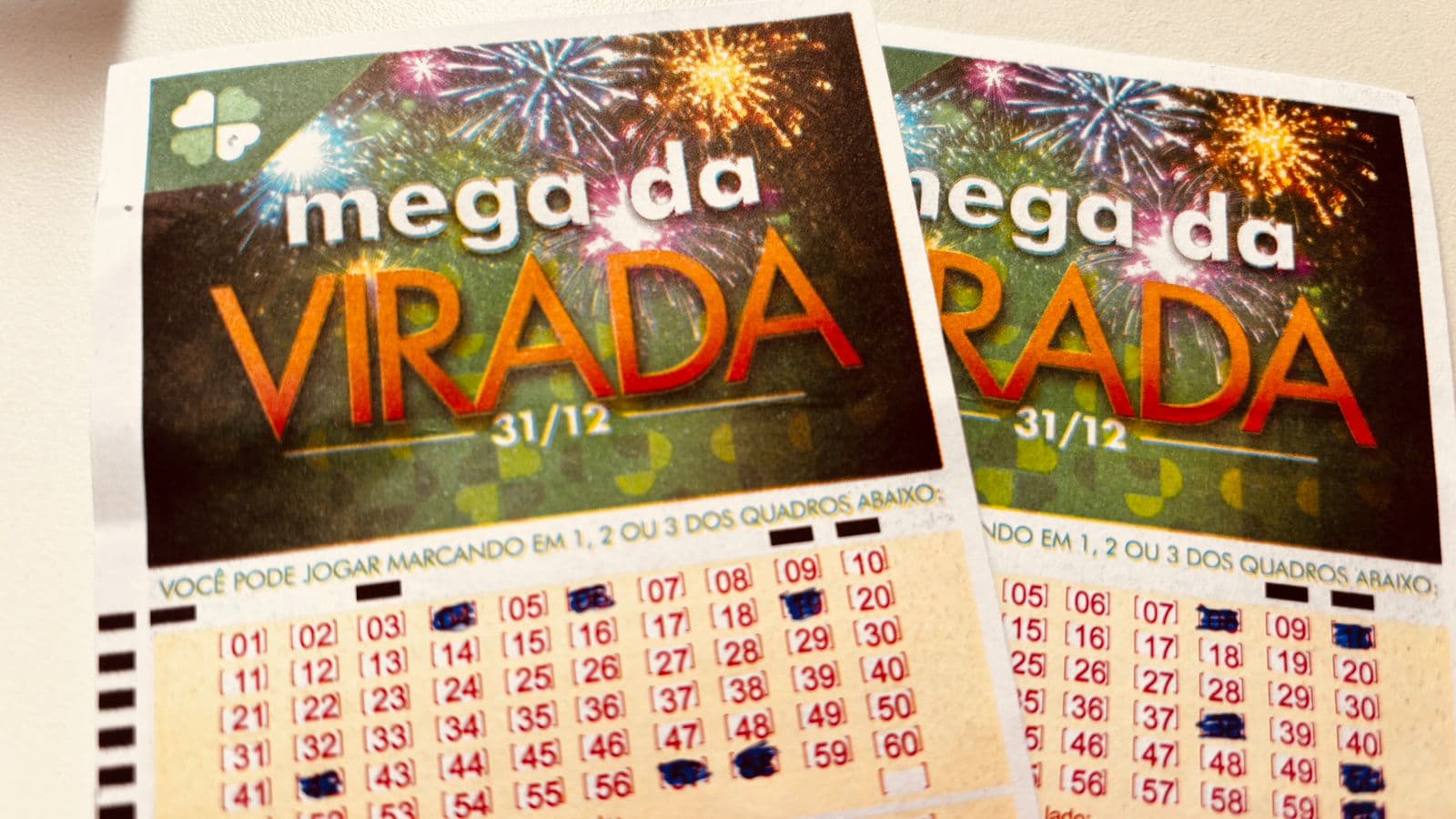 Confira os números da Mega da Virada 2025 com prêmio histórico de R$ 1 bilhão