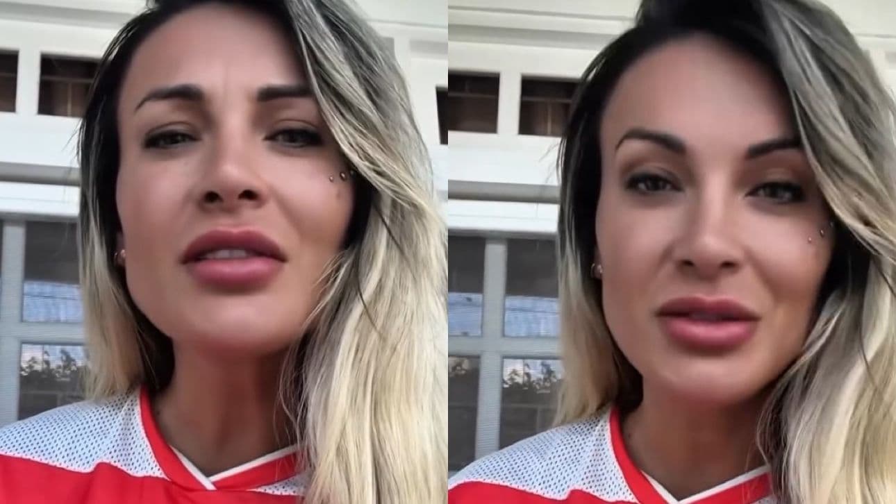 Andressa Urach quebra silêncio sobre polêmica de suposto vídeo íntimo com o filho
