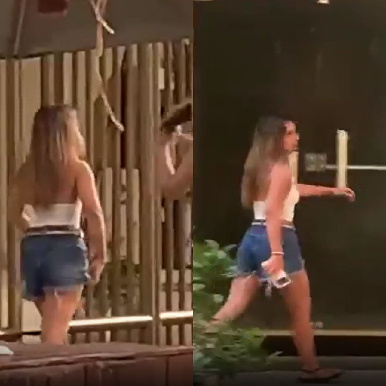 Turista argentina investigada por gestos racistas diz que imitação de macaco foi “brincadeira”